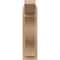 Ekena Millwork 5 1/2-in W x 12-in D x 20-in H Funston Slat Rough Cedar Woodgrain TimberThane Outlooker, Primed Tan OUTUR055X12X20FST24RCPR - alternate 4